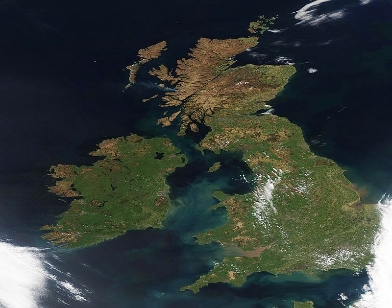 United Kingdom: About 12,429 km United Kingdom: About 12,429 km