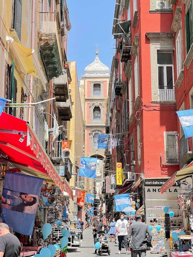 Via San Gregorio Armeno, Naples Via San Gregorio Armeno, Naples