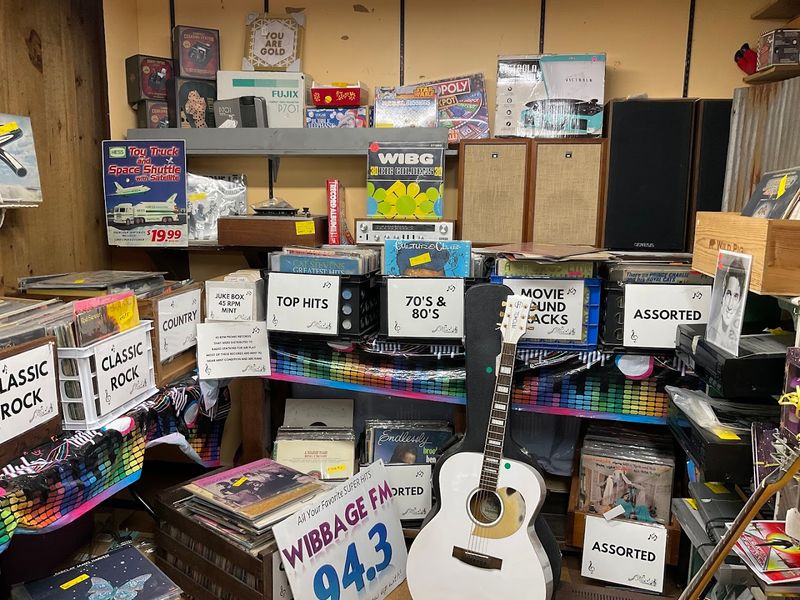 Vinyl Records and Rock Tees: The Record Room