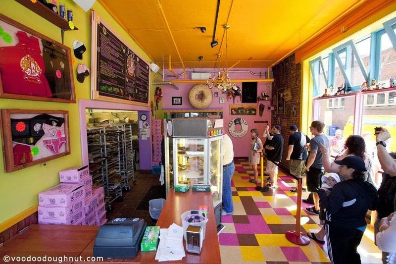 Voodoo Doughnut, Portland, Oregon Voodoo Doughnut, Portland, Oregon