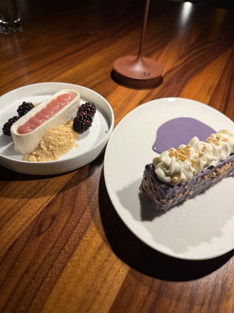 The Ube Cheesecake That Ends the Night Perfectly