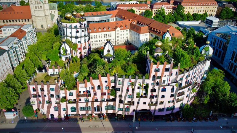 Hundertwasserhaus, Magdeburg (Green Citadel)