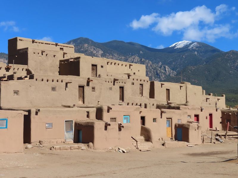 Where Exactly Taos Pueblo Stands Where Exactly Taos Pueblo Stands