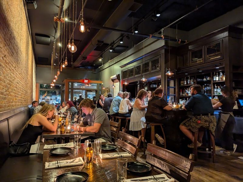 The Vintage Room That Sets the Mood Before the First Bite
