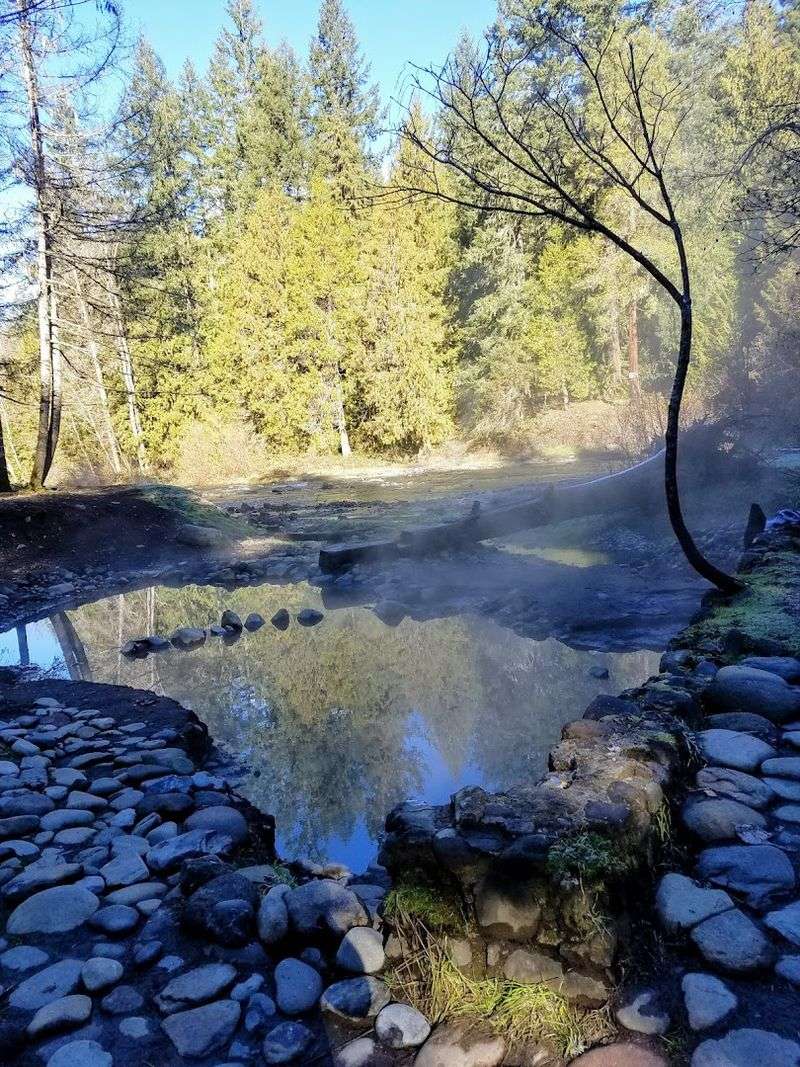 Where to Find McCredie Hot Springs