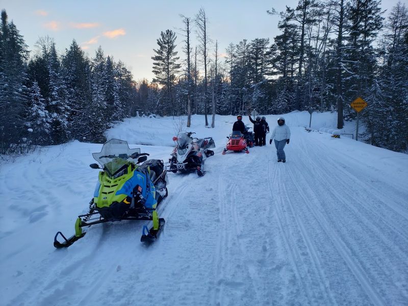 Winter at the Resort: Snowmobiles, Snow Belts, and 200 Inches of the White Stuff