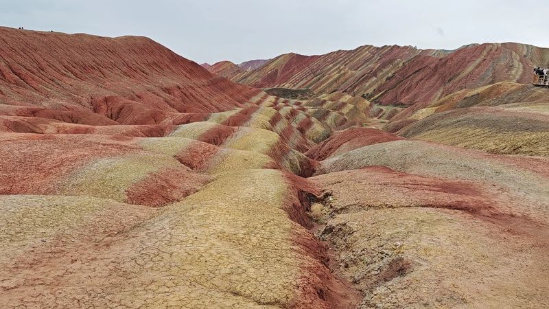Zhangye Danxia Rainbow Mountains, China