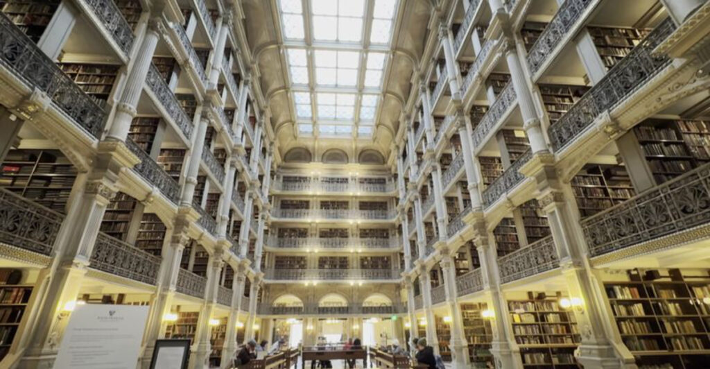 A 19th-Century Baltimore Library Became One Of The World’s Most Beautiful Reading Rooms