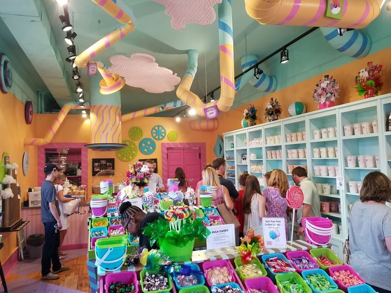 A Candy Store Layout That Feels Like a Treasure Hunt