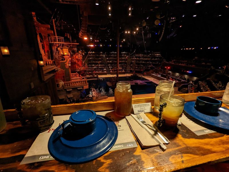 A Four-Course Feast Served Pirate Style A Four-Course Feast Served Pirate Style