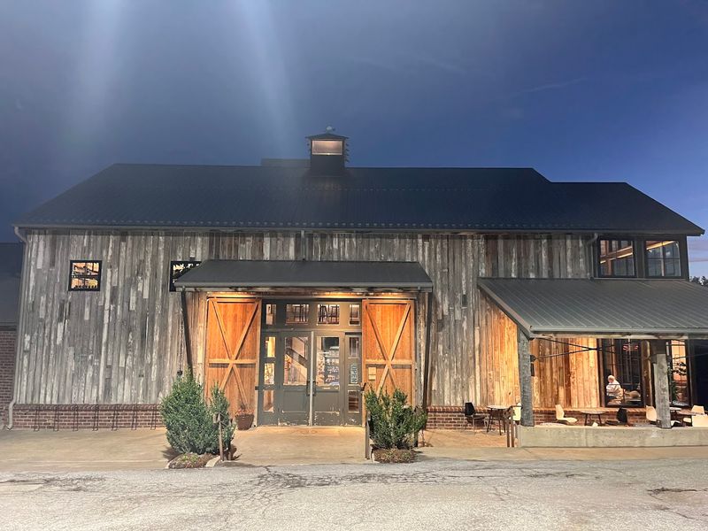 A Historic Barn Turned Coffee Haven