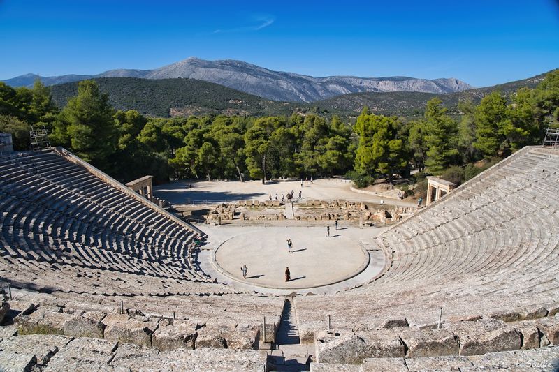 Ancient Theatre of Epidaurus - Greece Ancient Theatre of Epidaurus - Greece