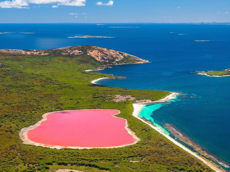 Australia Has Pink Lakes Australia Has Pink Lakes