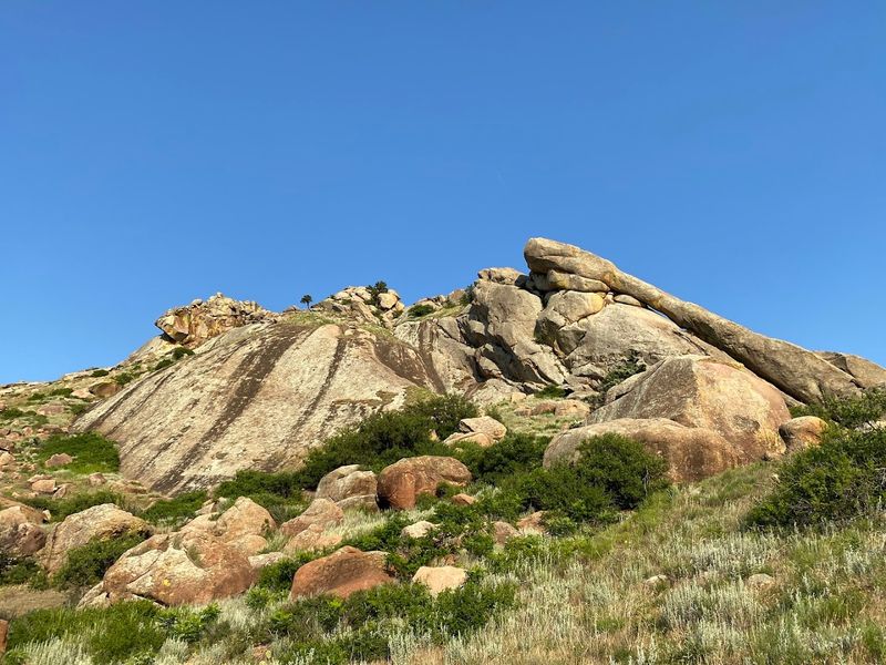 Baldy Point Trail — Quartz Mountain State Park, Oklahoma Baldy Point Trail — Quartz Mountain State Park, Oklahoma
