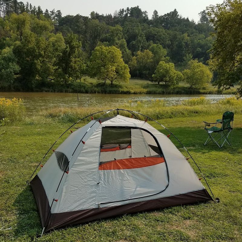 Camping Under the Sandhills Sky