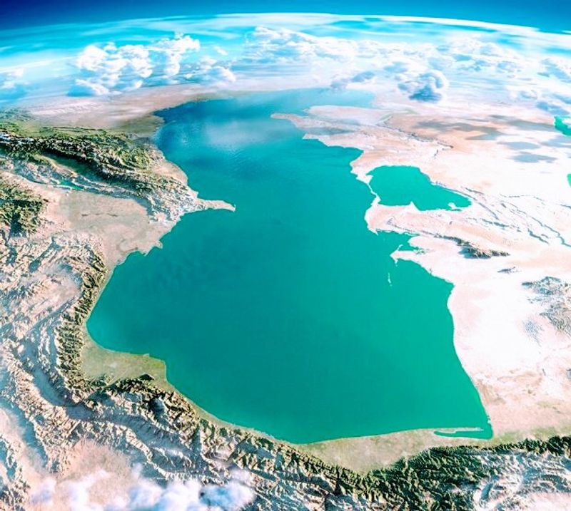 Caspian Sea Region, Azerbaijan, Kazakhstan, Turkmenistan, Russia, and Iran Caspian Sea Region, Azerbaijan, Kazakhstan, Turkmenistan, Russia, and Iran