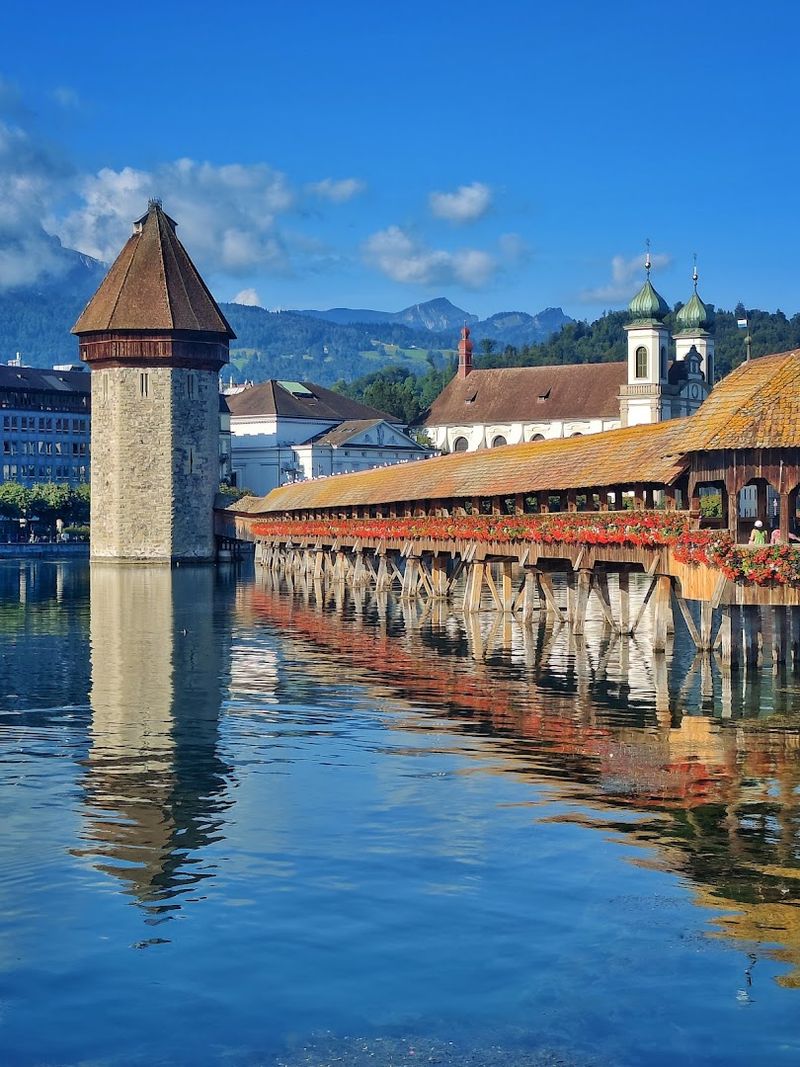 Chapel Bridge — Lucerne, Switzerland