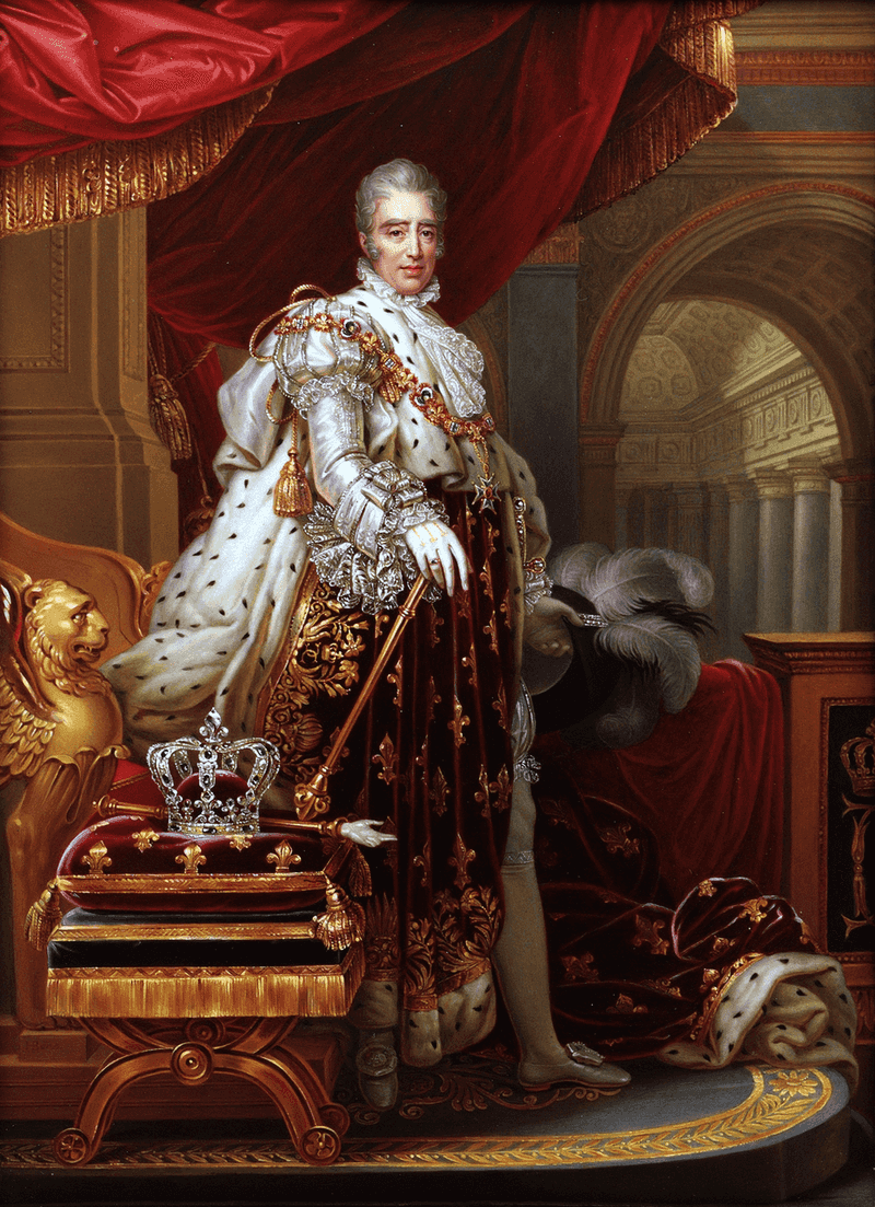 Charles X of France and the Abdication Chain