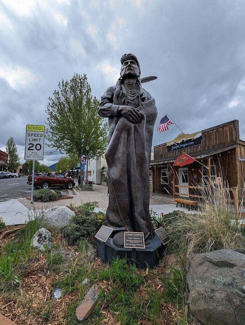 Chief Joseph Monument — Wallowa County, Oregon Chief Joseph Monument — Wallowa County, Oregon