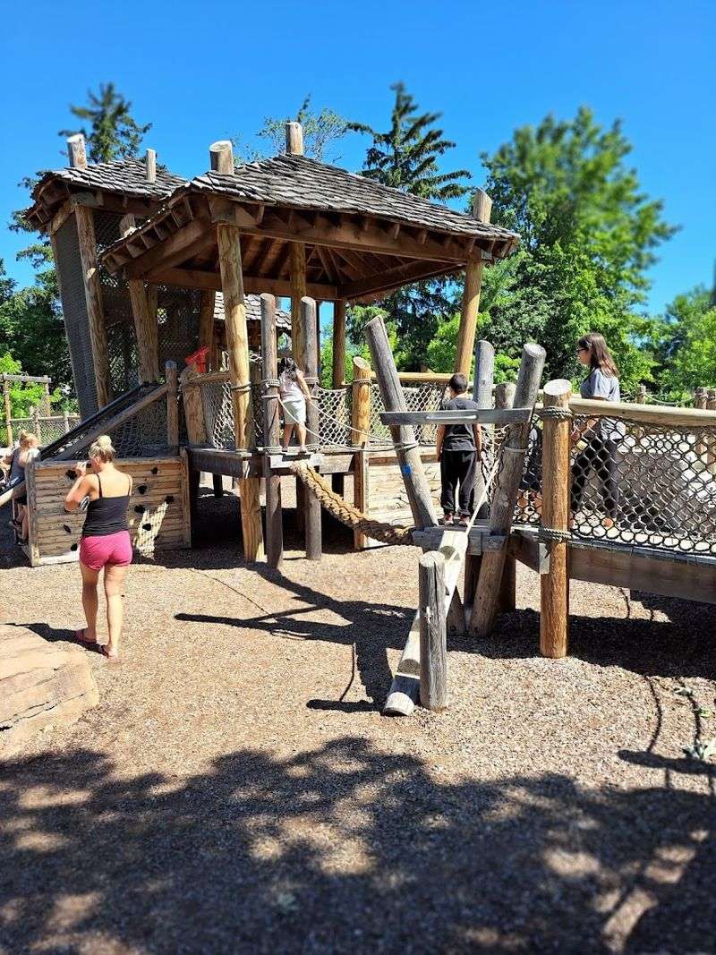 Climbing, Scrambling, and the Joyful Chaos of the Wooden Fort Area Climbing, Scrambling, and the Joyful Chaos of the Wooden Fort Area