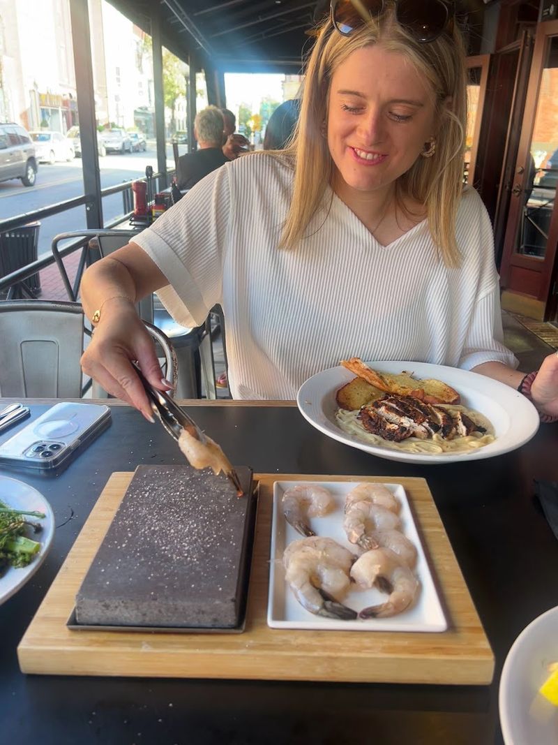 Cooking Your Own Steak at the Table Is a Whole Experience Cooking Your Own Steak at the Table Is a Whole Experience