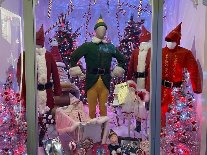 Costumes from Fred Claus and The Kranks