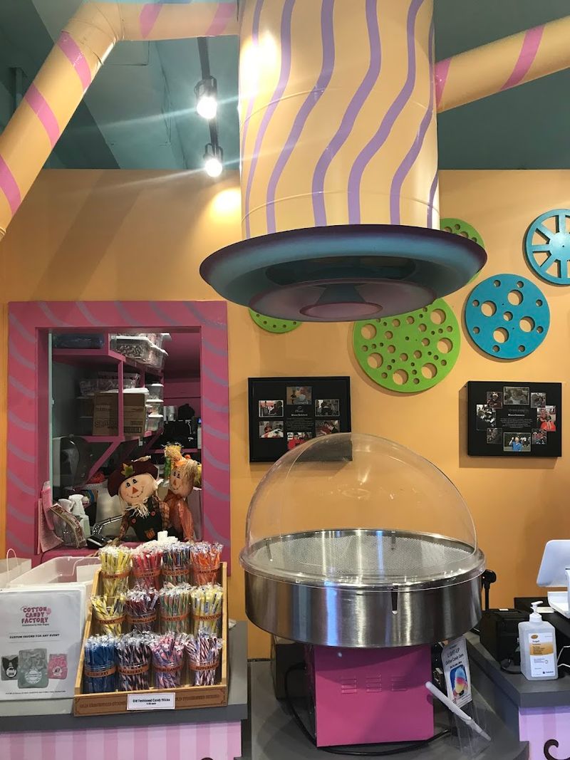 Cotton Candy Made Fresh Right Before Your Eyes