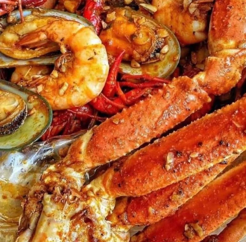 Crab Legs Done Right In Garlic Butter