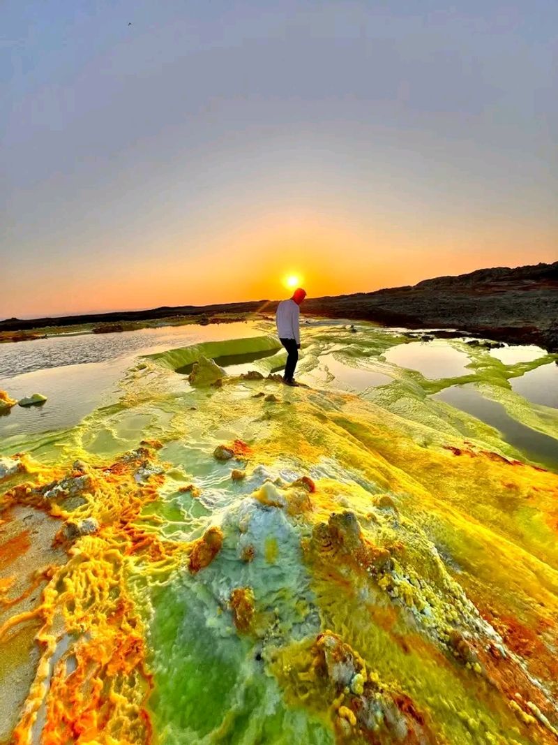 Danakil Depression, Ethiopia Danakil Depression, Ethiopia