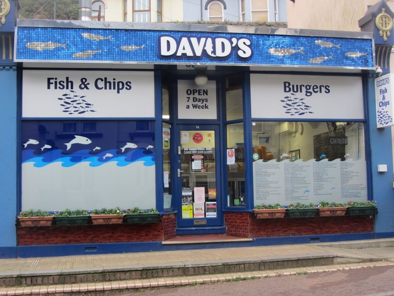 David's Fish & Chips, Brixham, Devon, England