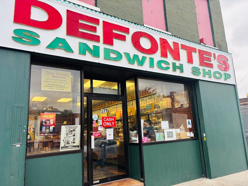 Defonte's Sandwich Shop, Brooklyn, New York