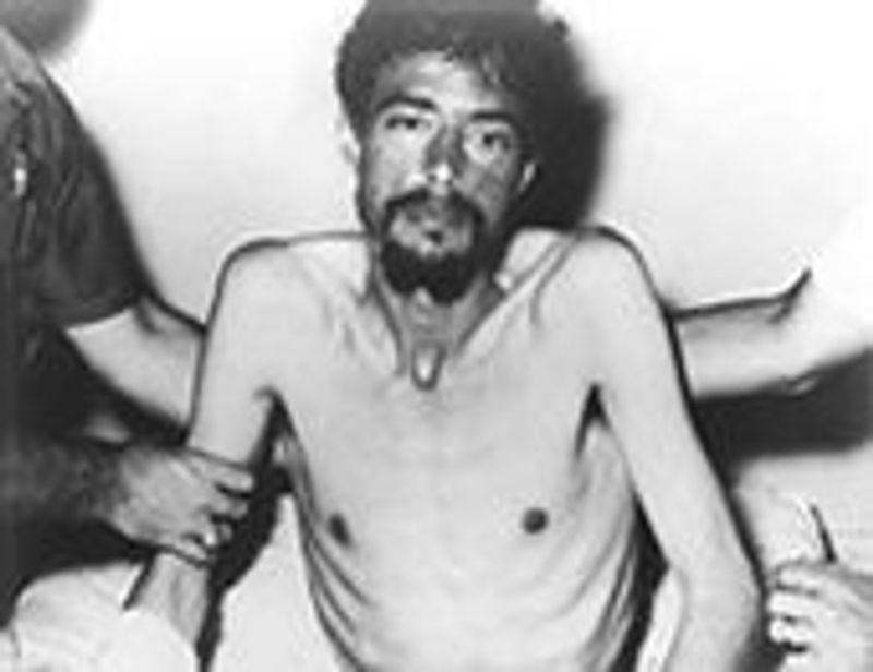 Dieter Dengler, Pathet Lao Prison Camp, Laos
