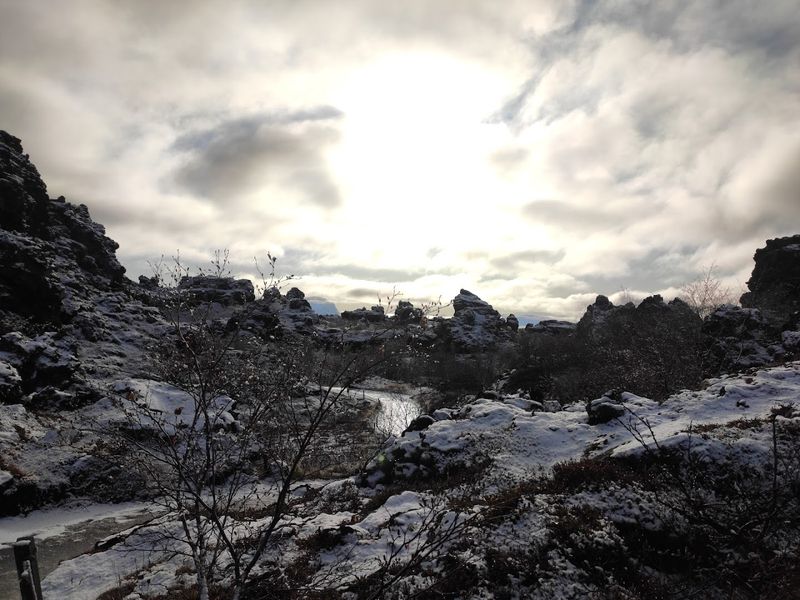 Dimmuborgir Lava Fields, Norðurland Eystra, Iceland Dimmuborgir Lava Fields, Norðurland Eystra, Iceland