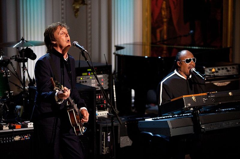 Ebony and Ivory - Paul McCartney and Stevie Wonder Ebony and Ivory - Paul McCartney and Stevie Wonder