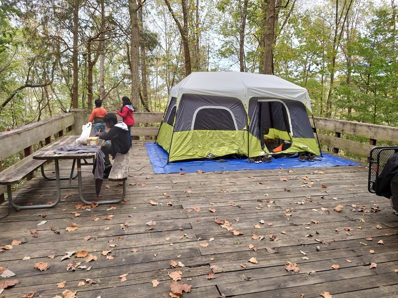 Edgar Evins State Park Campground, Silver Point, Tennessee Edgar Evins State Park Campground, Silver Point, Tennessee