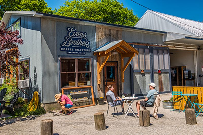 Evans Brothers Coffee, Sandpoint, Idaho Evans Brothers Coffee, Sandpoint, Idaho