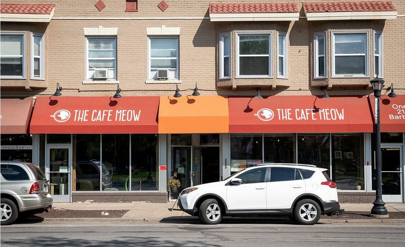 Finding The Cafe Meow in Roseville, Minnesota Finding The Cafe Meow in Roseville, Minnesota