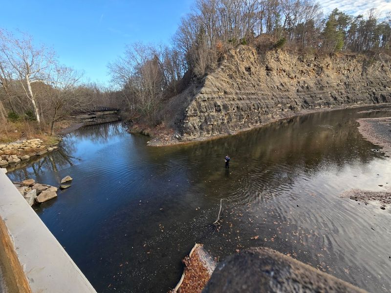 Fishing the Rocky River