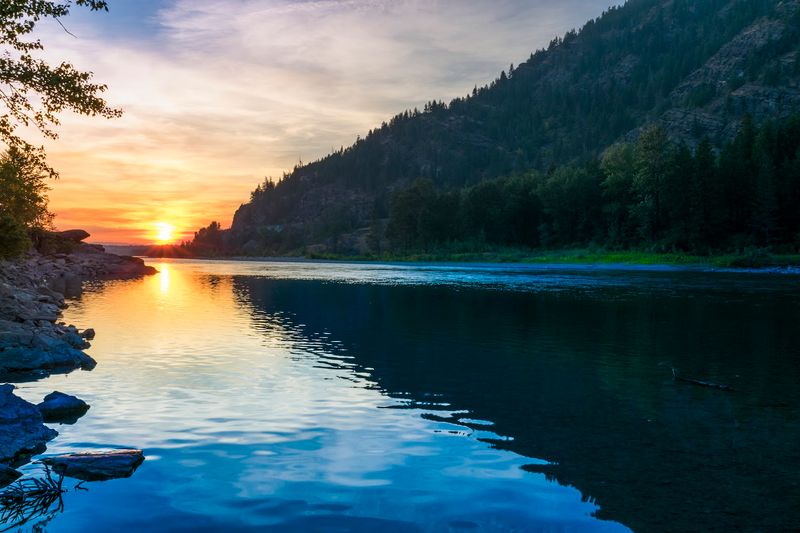 Flathead River, West Glacier, Montana