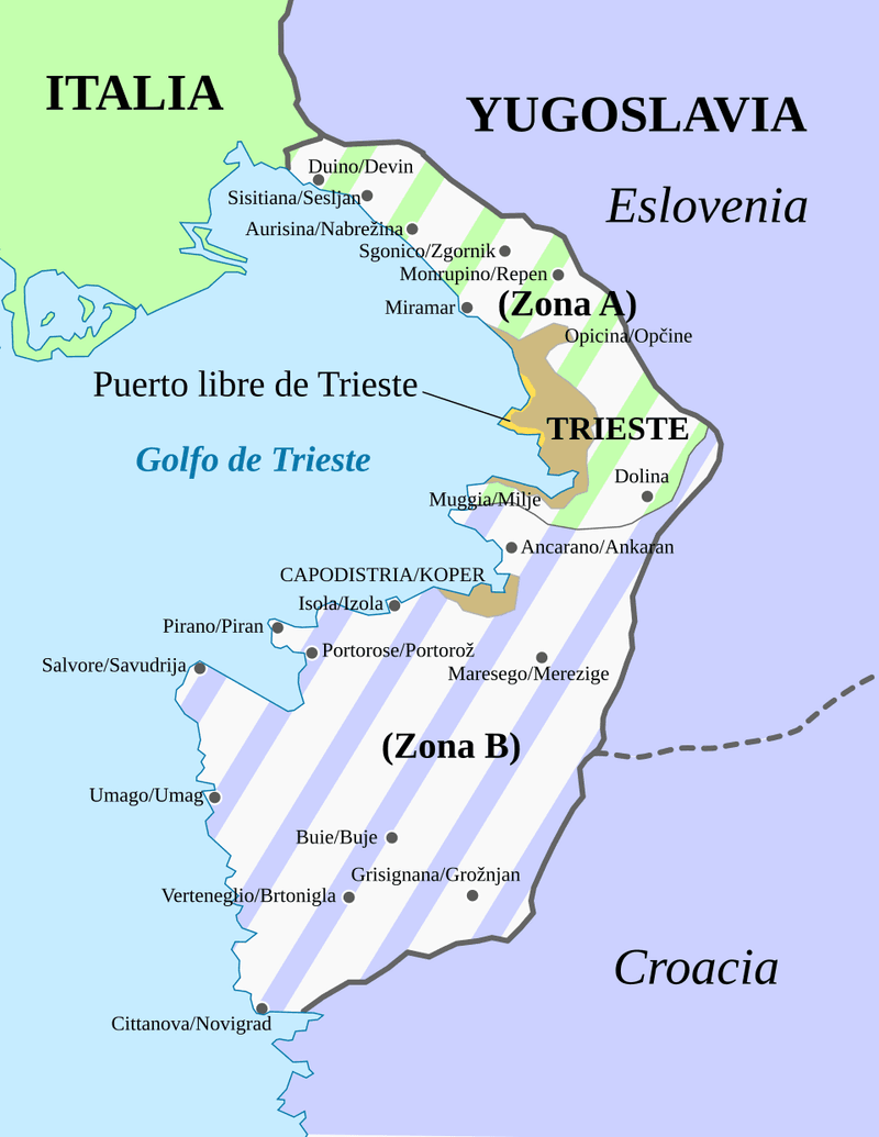 Free Territory of Trieste (1947-1954) Free Territory of Trieste (1947-1954)