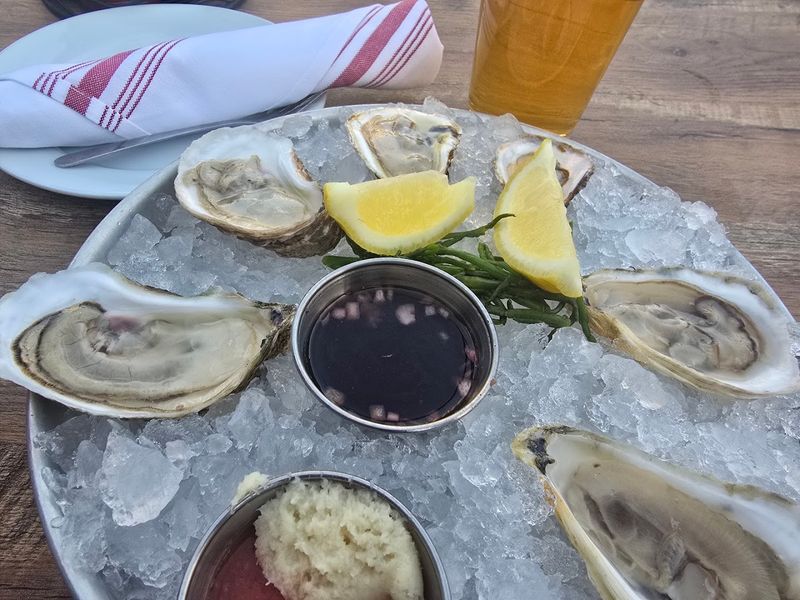 Fresh Gulf Oysters on the Raw Bar