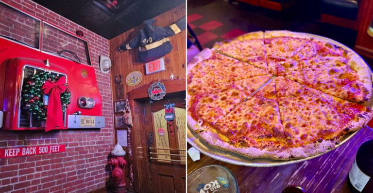 From Thin-Crust Pizza to House Specialties, This New Jersey Firefighter-Themed Restaurant Does It All