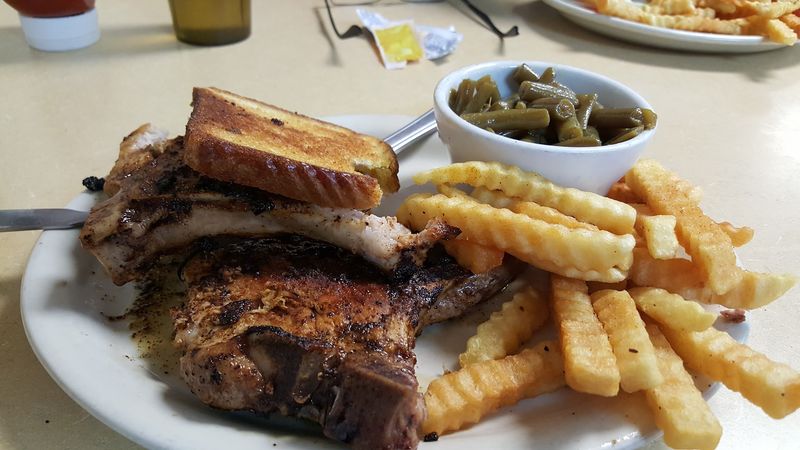 Giant Pork Chops That Earn Every Bit of the Hype Giant Pork Chops That Earn Every Bit of the Hype