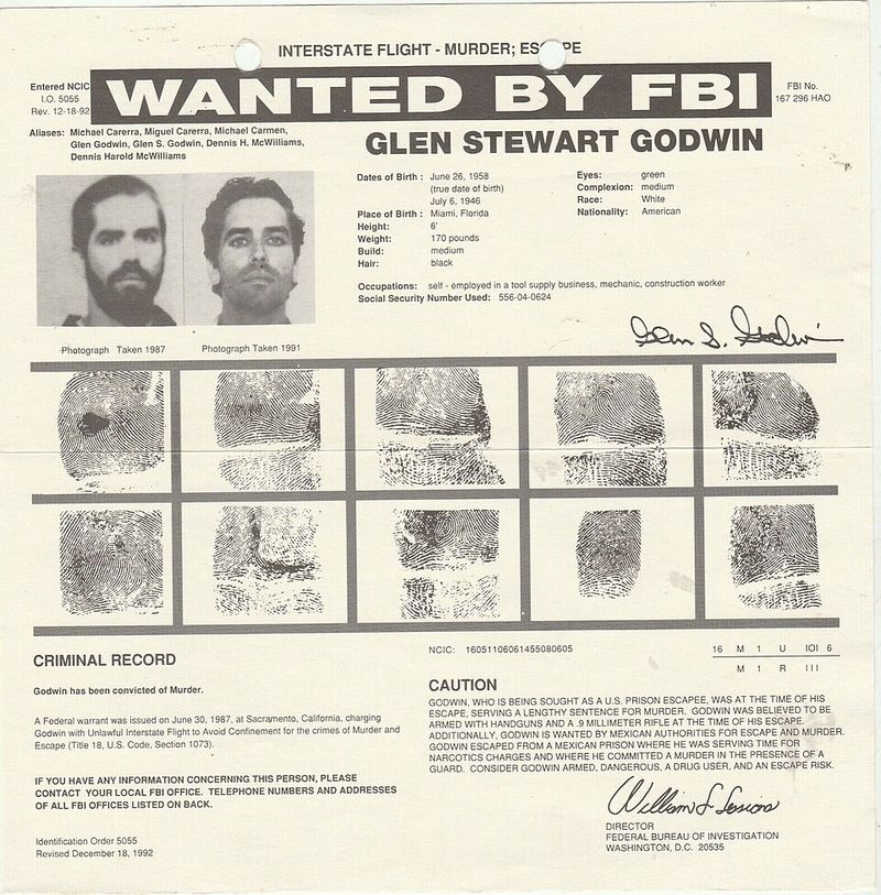 Glen Stewart Godwin, Folsom State Prison, California, United States