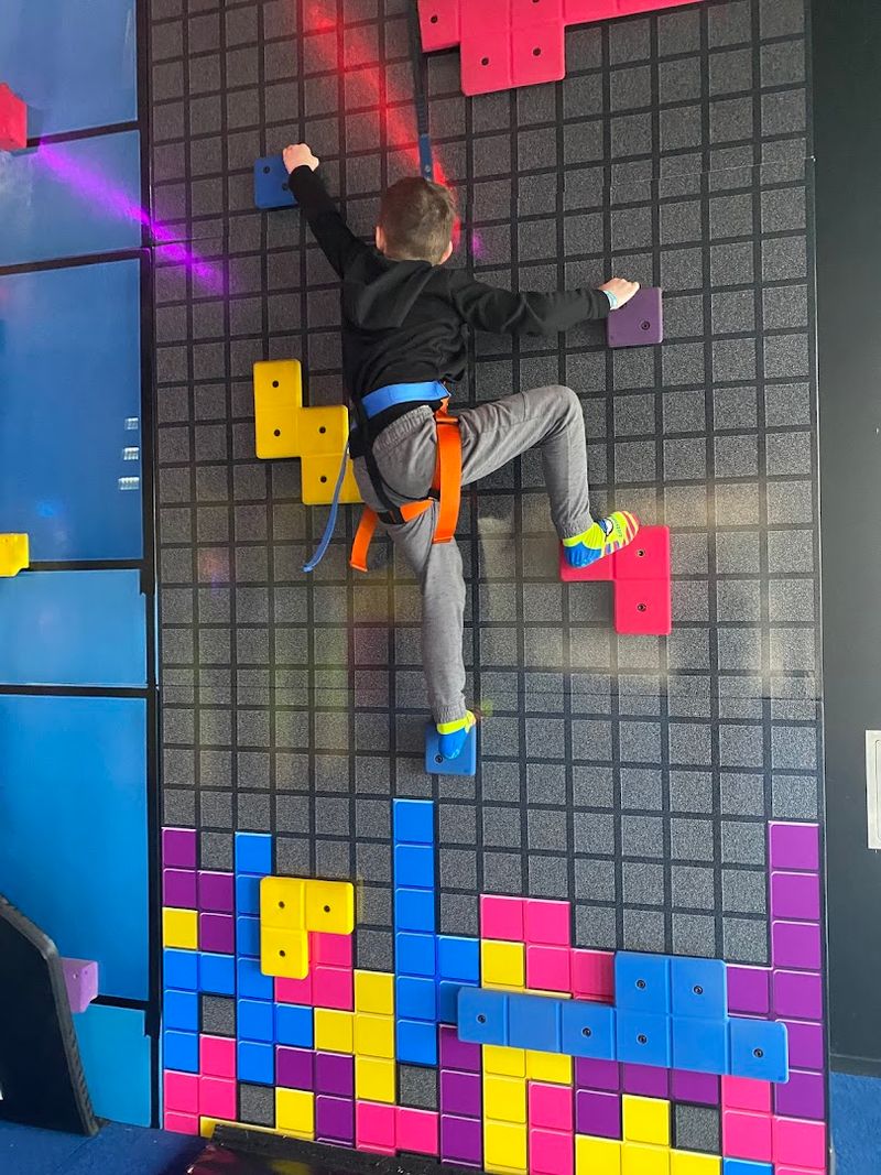 Grip It and Rip It: The Rock Climbing Wall