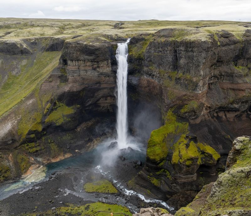 Háifoss, South Iceland Highlands