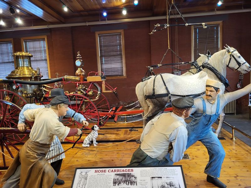 Hand-Pulled Hose Reels and Horse-Drawn Engines Hand-Pulled Hose Reels and Horse-Drawn Engines