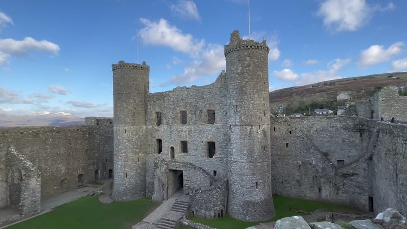 Harlech Castle, Gwynedd, Wales Harlech Castle, Gwynedd, Wales