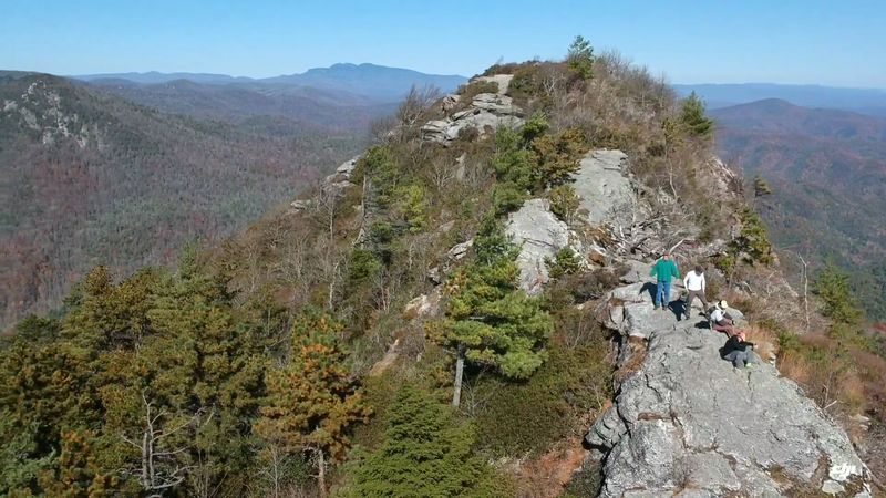 Hawksbill Mountain Trail — Linville Gorge Wilderness, North Carolina