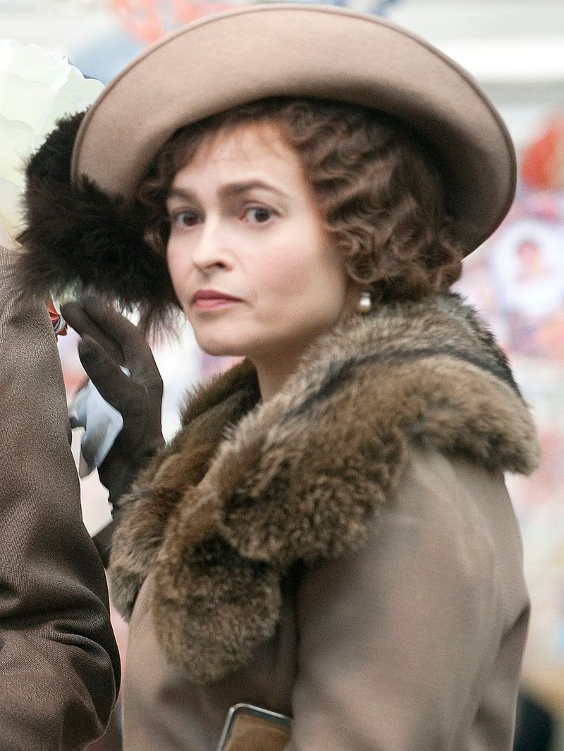 Helena Bonham Carter and Prime Minister H.H. Asquith
